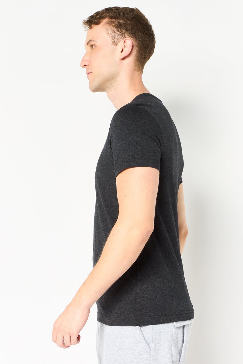 PUMA Men Slim Fit Short Sleeve Outdoor T-Shirt, Dark Grey - Image 2