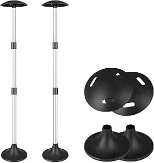 iCover i COVER iCOVER Premium Boat Cover Support Pole, Adjustable Aluminum Support Pole System, Black, 2 Pack - Image 1