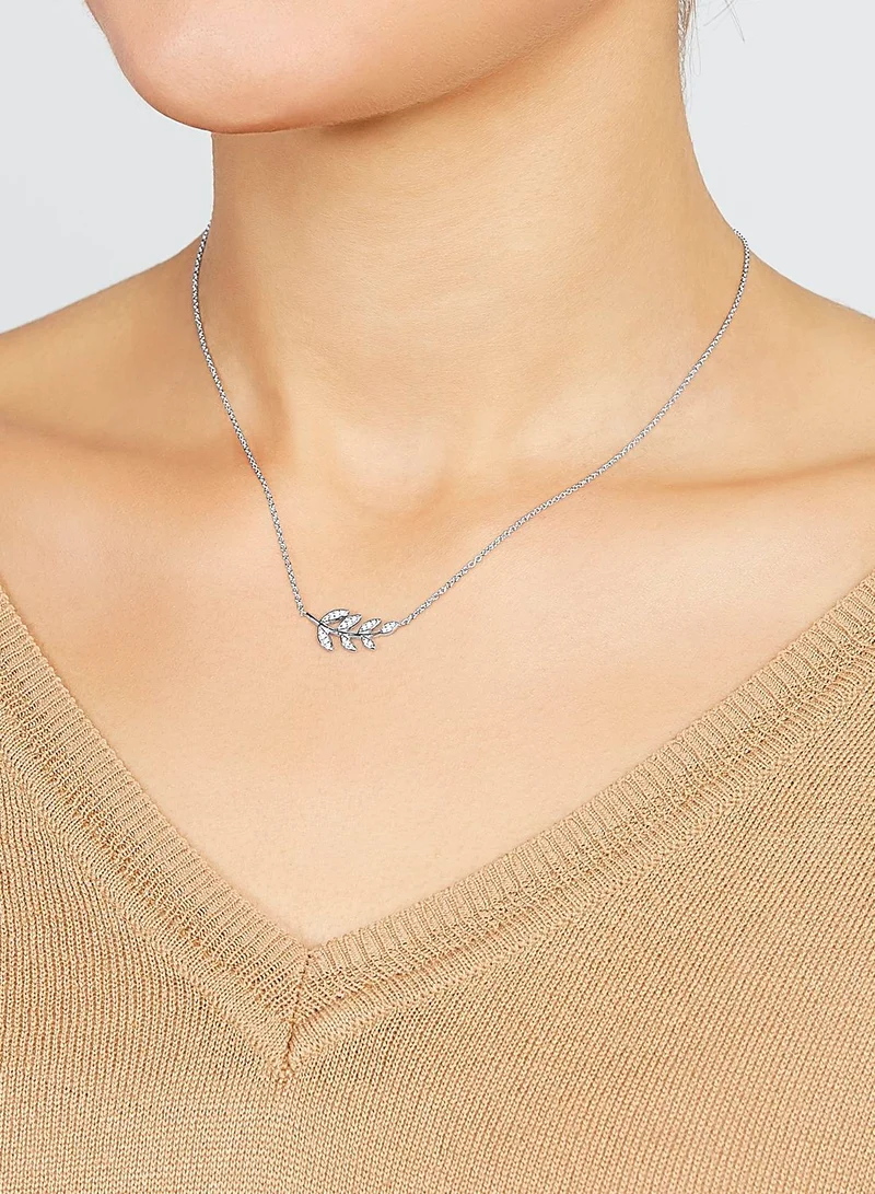 FOSSIL Olive Branch Sterling Necklace