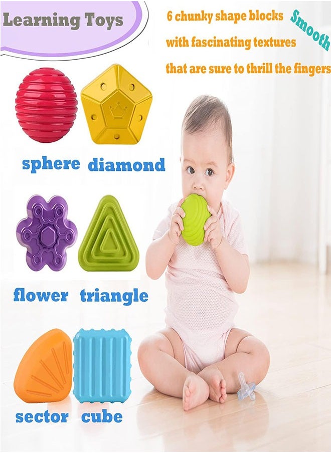 Arabest - Educational Toys Sensory Cognitive Training Rainbow Cecil Block Matching Box - Image 1
