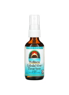 Source Naturals Source Naturals, Wellness Colloidal Silver™  Throat Spray, 30 PPM, 2 fl oz (59.14 ml) (30 PPM per 0.6 ml)  - Image 1