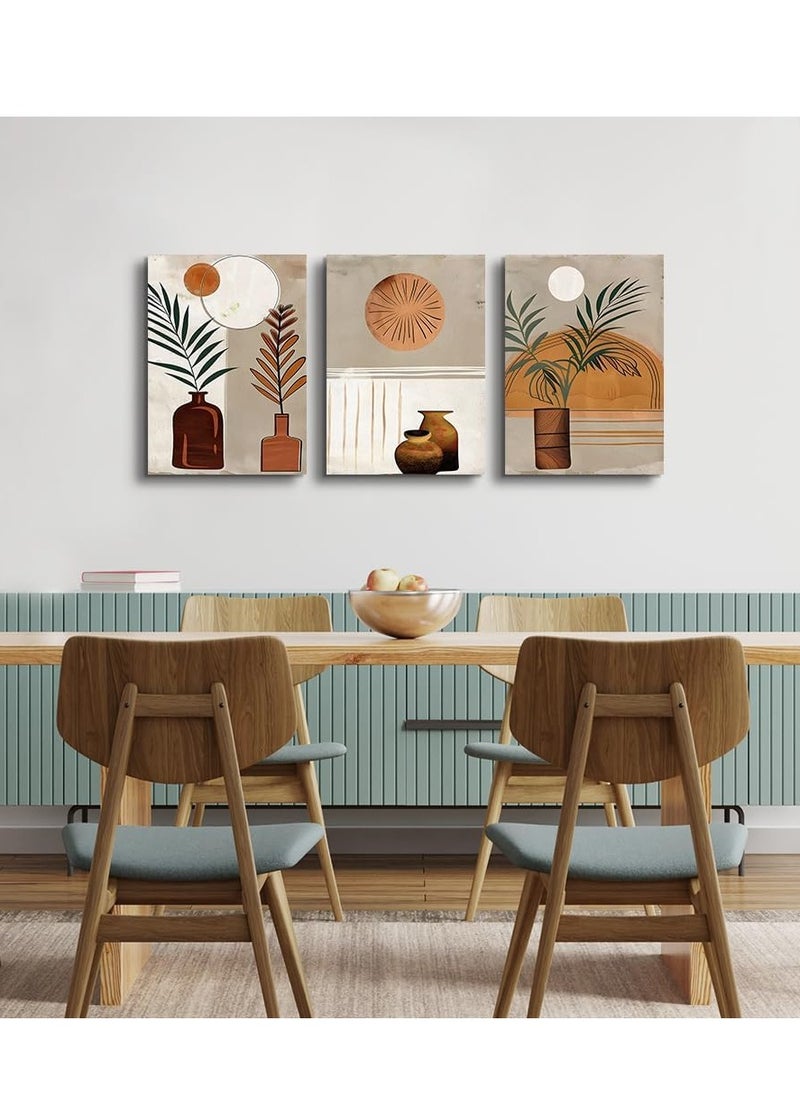 Decorior Artistic Tableau (Islamic/Modern/Children's) 3 Pieces 42x90cm 30mm Raised - High-Quality Digital Printing - UV Coating for Color Protection - Easy Installation with Self-Adhesive - Elegant Home, Office, and Gift Decor  - Image 5