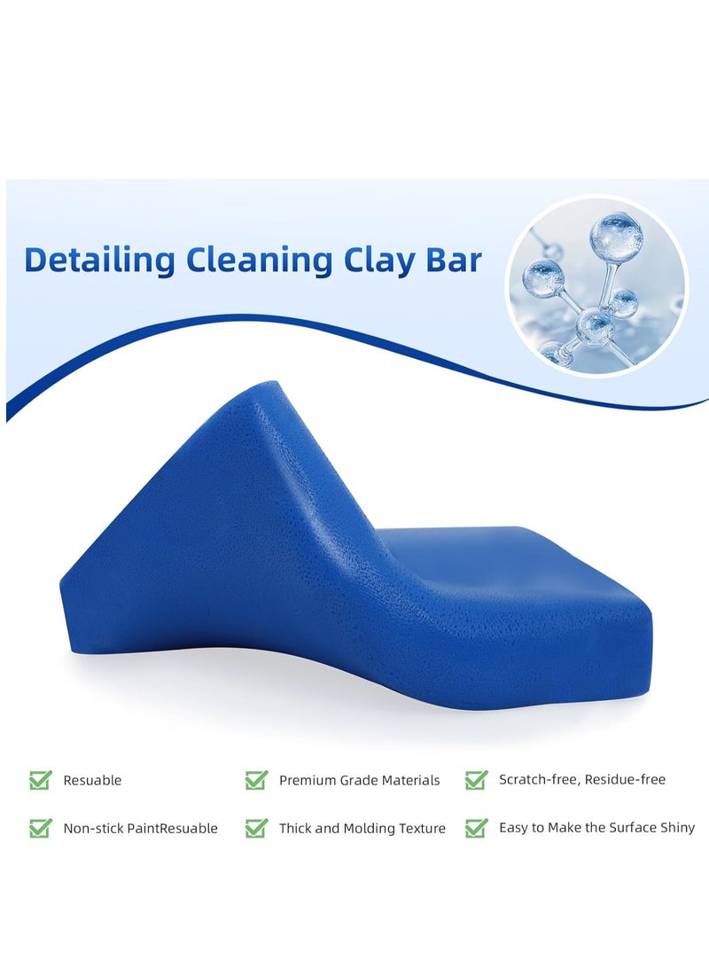 Halamodo 4 Pack 150g Car Clay Bar Auto Detailing Magic Clay Bar Cleaner for Car Wash Car Detailing Clean - Image 4