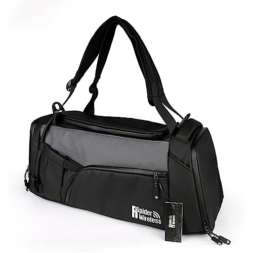 R SPIDER WIRELESS Premium Pilot Bag, Flight Bag, Aviation Bag, Black - Image 1