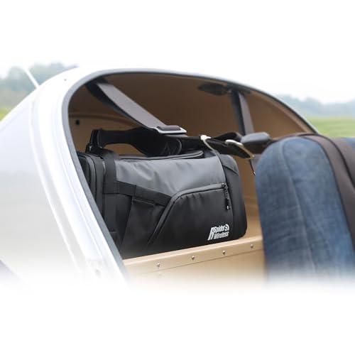 R SPIDER WIRELESS Premium Pilot Bag, Flight Bag, Aviation Bag, Black - Image 2