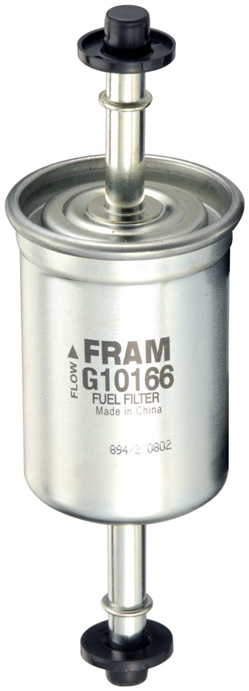FRAM فلتر وقود FRAM G10166 عالي الأداء بديل لفلتر الوقود في الخط لضمان حماية مثالية للمحرك، يناسب موديلات سيارات فورد، لينكولن وميركوري المختارة - Image 1