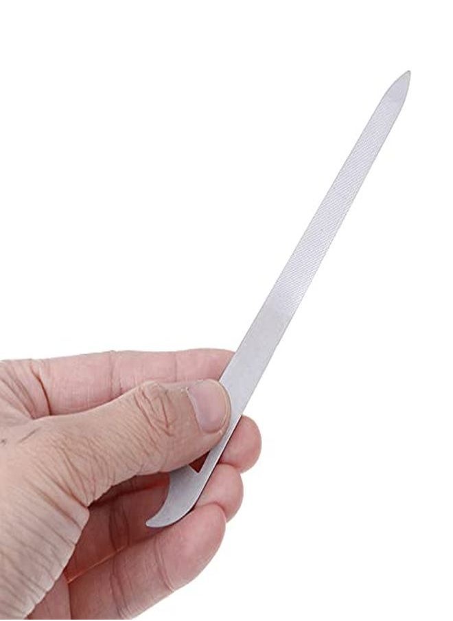 Stainless Steel Triplecut Long Nail File With Nail Cleaner Tip,5.5 Inch,Pack Of 2 - pzsku/Z3CD08C74BB7FB36631C5Z/45/_/1647802741/9918fe8d-e572-40e4-8d3f-e93a84080d3c