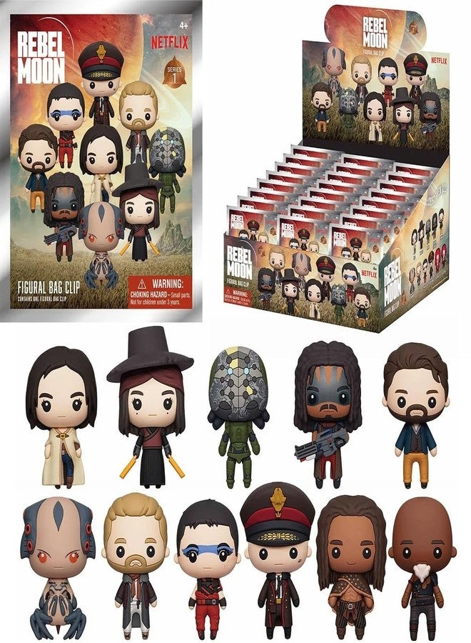 Monogram Rebel Moon Series 1 - 5" Collectible Bag Clip - Blind Bag (ONE Random Figure) - Sci-Fi Movie Character Keychain/Backpack Accessory | Official Licensed Merchandise - Image 4