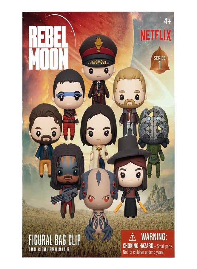 Monogram Rebel Moon Series 1 - 5" Collectible Bag Clip - Blind Bag (ONE Random Figure) - Sci-Fi Movie Character Keychain/Backpack Accessory | Official Licensed Merchandise - Image 1