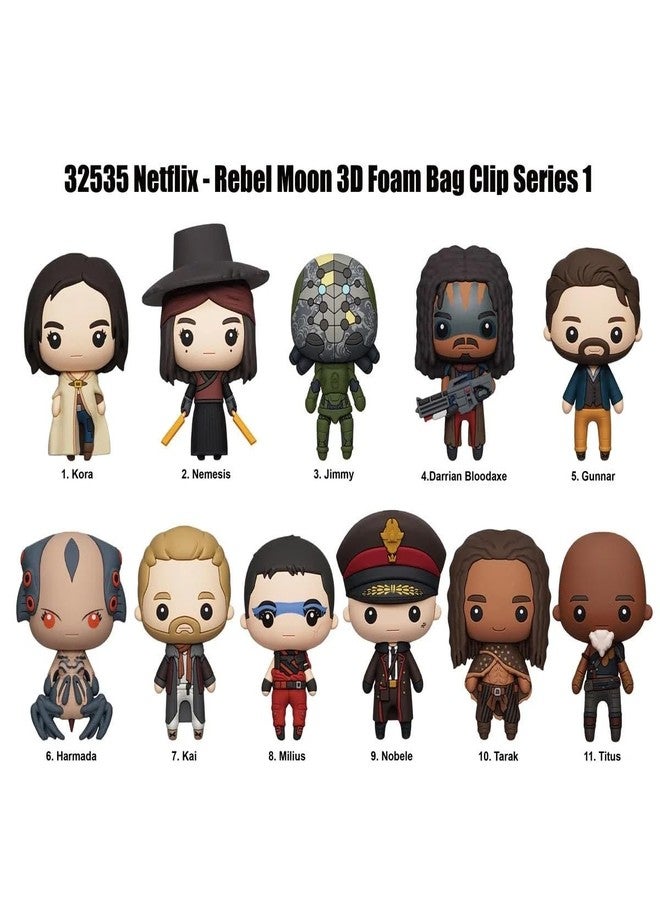 Monogram Rebel Moon Series 1 - 5" Collectible Bag Clip - Blind Bag (ONE Random Figure) - Sci-Fi Movie Character Keychain/Backpack Accessory | Official Licensed Merchandise - Image 3