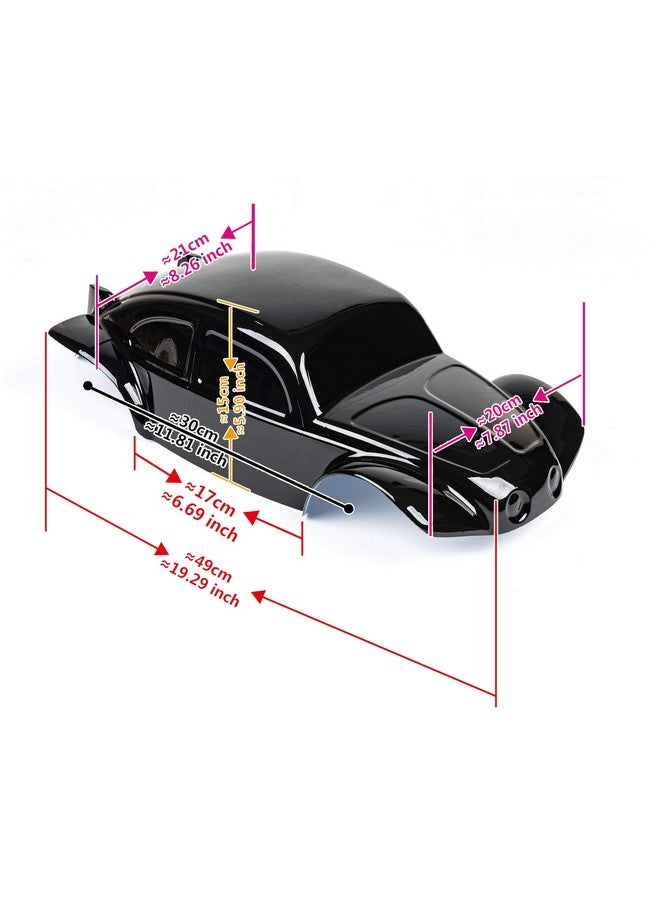SummitLink Compatible Custom Body Unpainted With Stickers Replacement For 1/10 1/8 Scale Rc Car Or Truck (Truck Not Included) B C 01 - Image 5