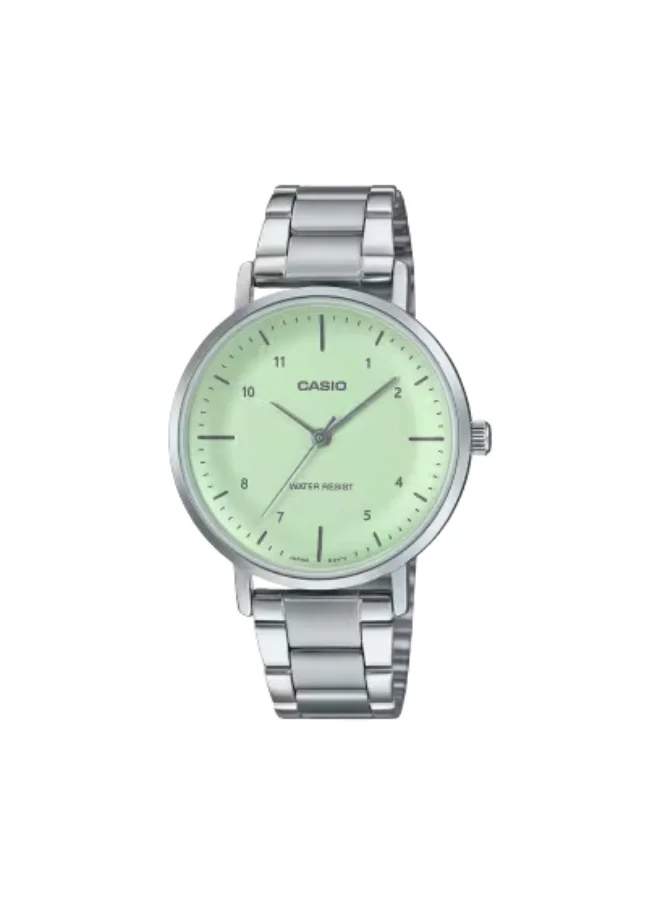 كاسيو Women's Stainless Steel Analog Watch LTP-VT03D-3BDF - 34 mm