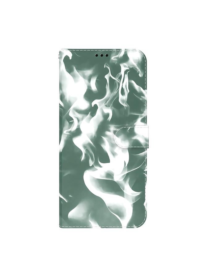 Zaboon Case For iPhone 12 Pro Max Cloud Fog Pattern Horizontal Flip Leather Case with Holder & Card Slot & Wallet - Image 2