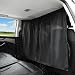 Ovege Car Divider Curtains Sun ShadePrivacy Travel Nap Night Car Camping Detachable Simple CurtainBlack - Image 2