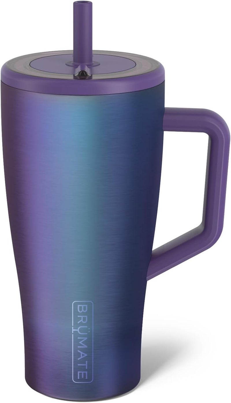 BruMate BrüMate Era 30 oz Insulated Tumbler with Handle and Straw | Leakproof Stainless Steel Cup - Image 1