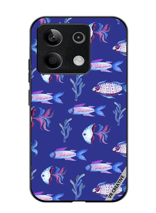 VR CREATIVE Protective Case Cover For Xiaomi Poco X6 Fish And Octopus Design Multicolour - Image 1