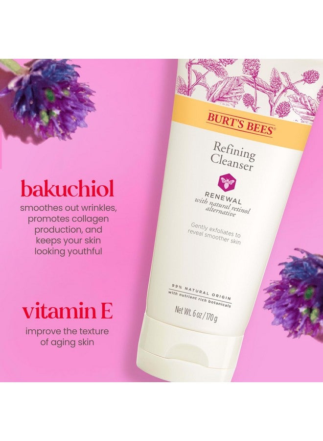 بيرتس بيز منظف بيرتس بيز رينيوال ريفاينينغ مع بديل الريتينول الطبيعي من باكوتشيول، 6 أونصة (قد تختلف العبوة) - Image 4