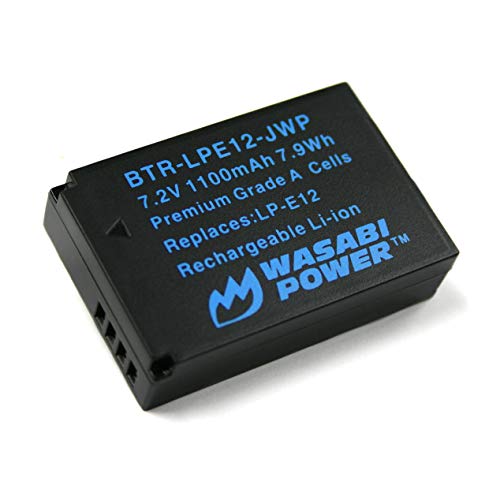 Wasabi Power Battery for Canon LP-E12 (2-Pack) - Image 2