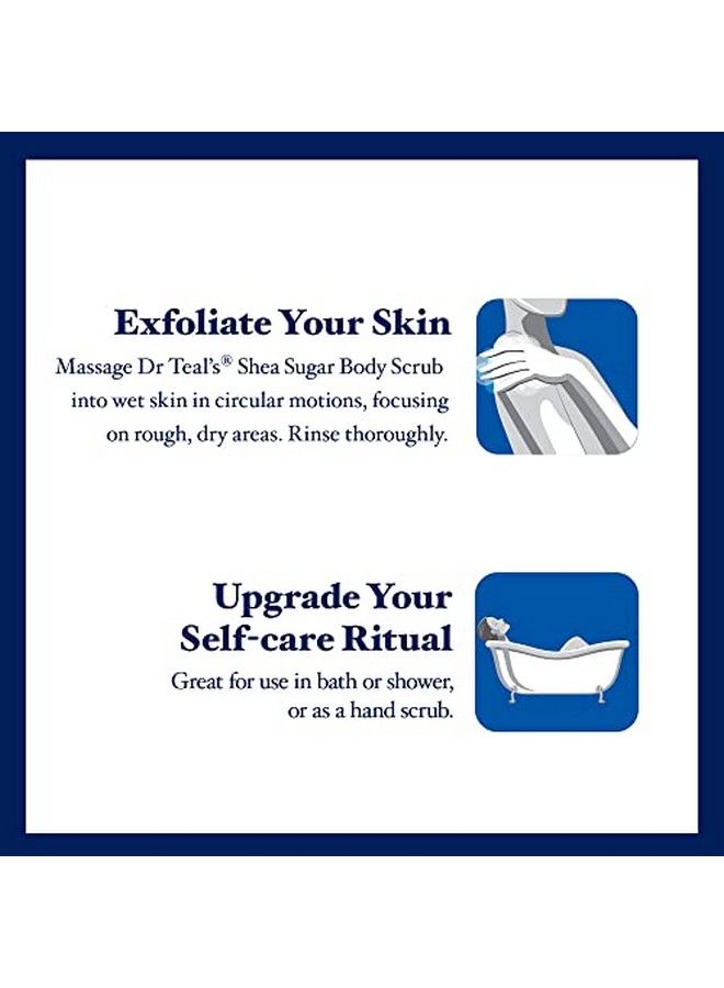 Dr Teal's Shea Sugar Body Scrub Citrus With Essential Oils & Vitamin C 19 Oz (Pack Of 3)  - Image 4