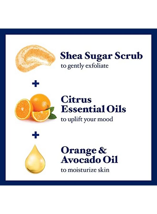 Dr Teal's Shea Sugar Body Scrub Citrus With Essential Oils & Vitamin C 19 Oz (Pack Of 3)  - Image 3