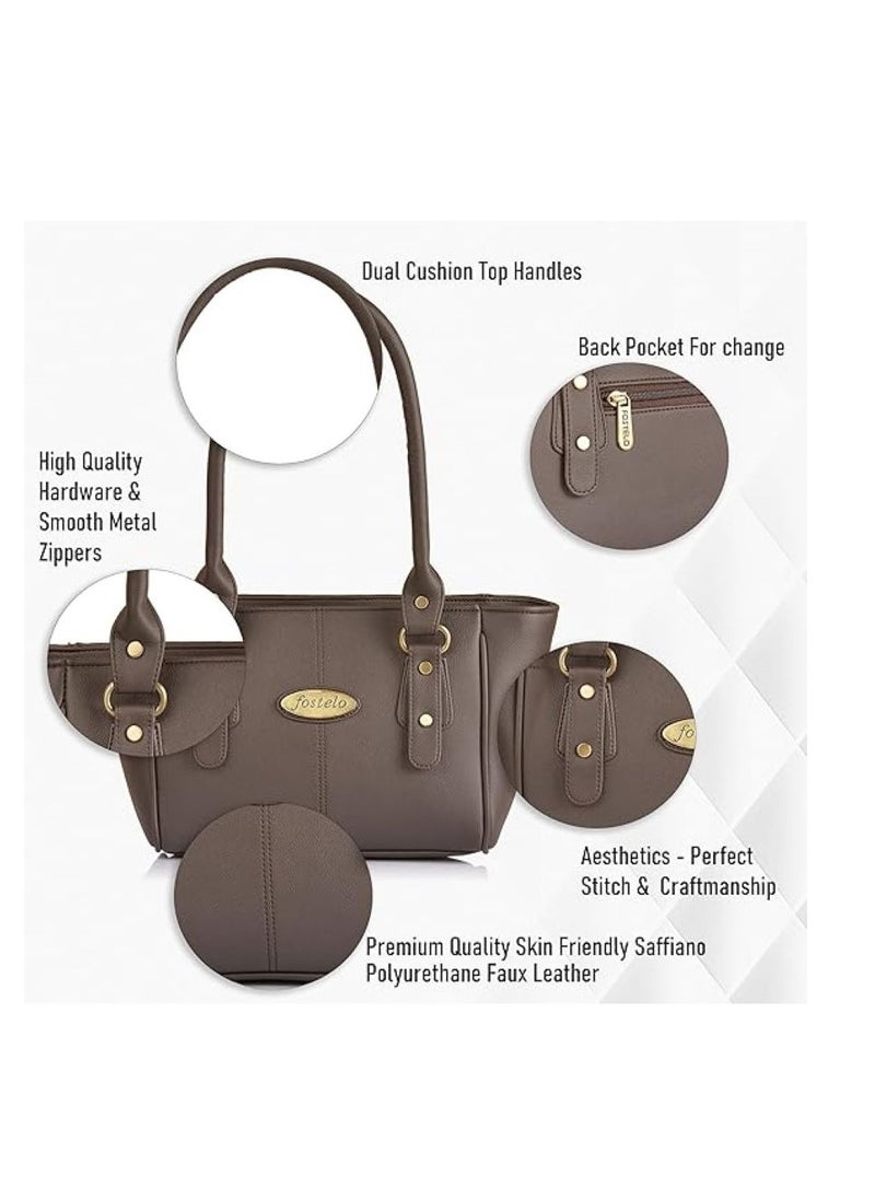 Fostelo Croatia Women Handbags | Brown  - Image 4