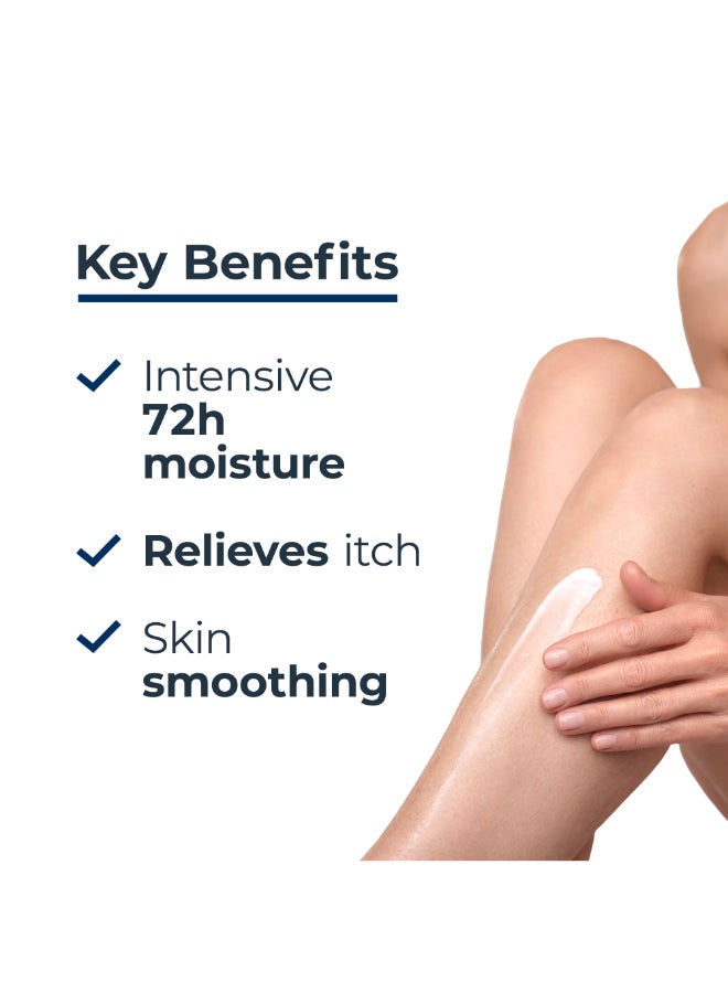 Eucerin Urearepair Plus 10% Urea Body Lotion With Ceramide, Immediate 48-Hour Relief For Dry Skin  Suitable For Mature And Diabetic Skin White 250ml - Image 2