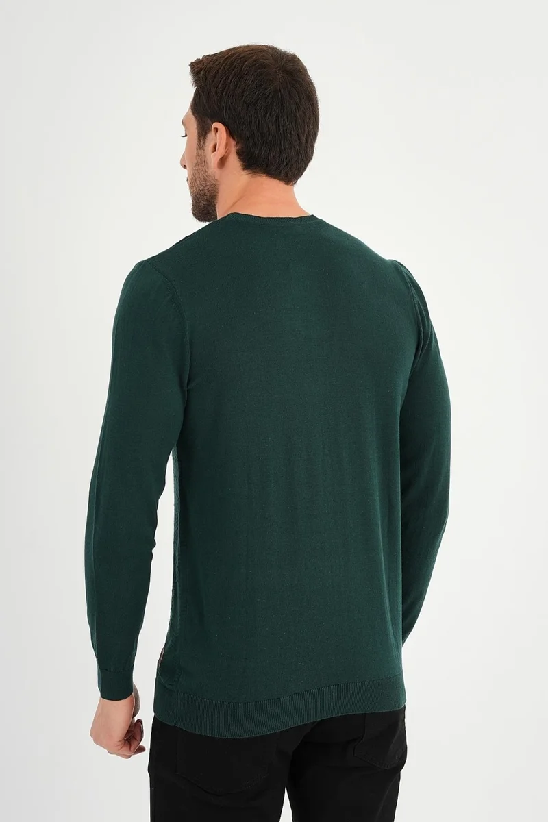 Alexander Gardi Crew Neck Patterned Sweater (E20-511402)