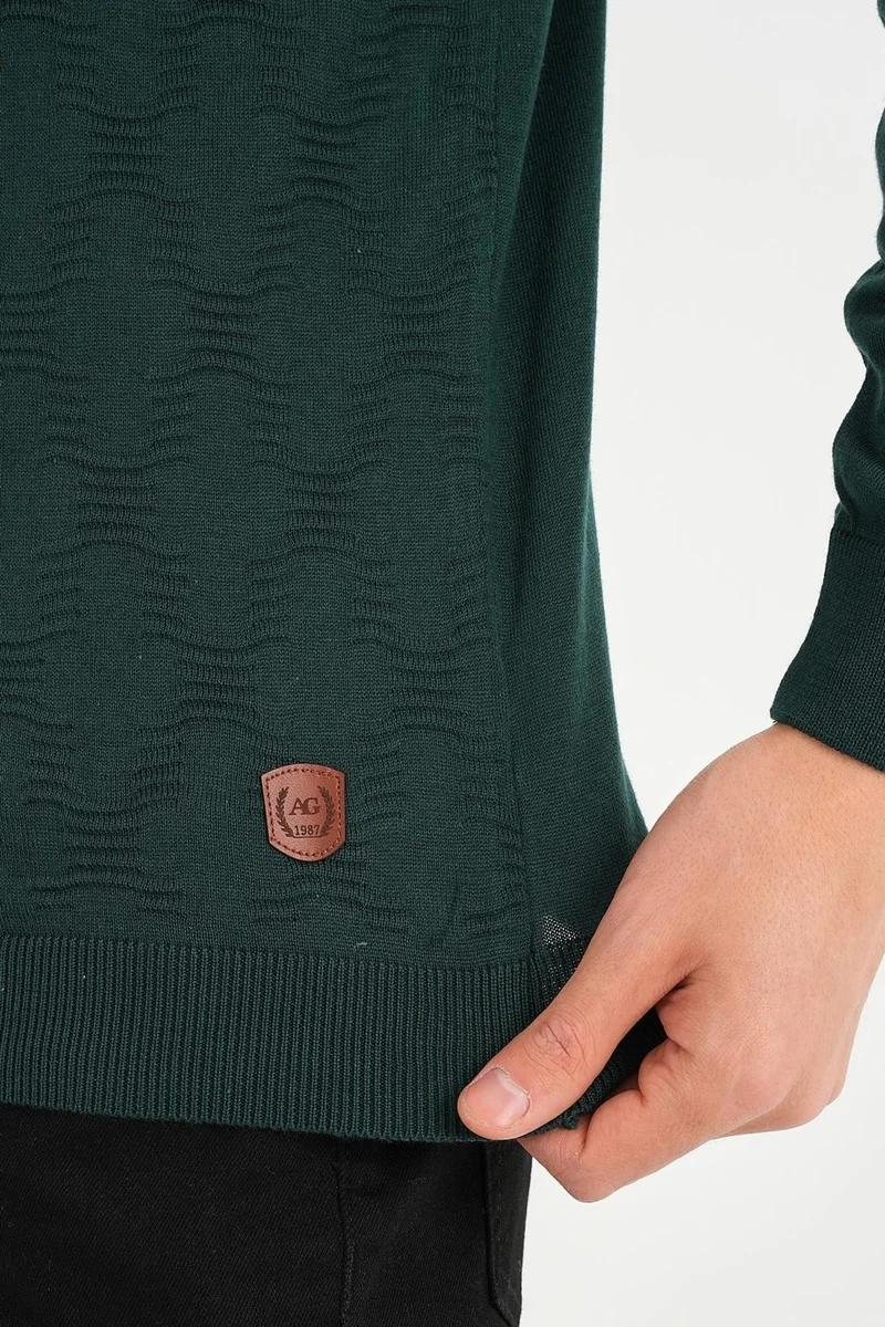 Alexander Gardi Crew Neck Patterned Sweater (E20-511402)