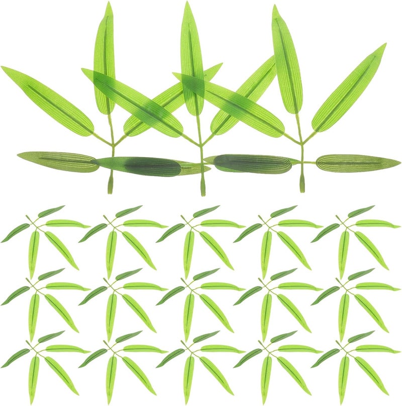 KICHOUSE 20pcs Lifelike Faux Leaves Decorative Artificial Greenery Branches for Home Décor Floral Arrangements DIY Wreaths - Image 1