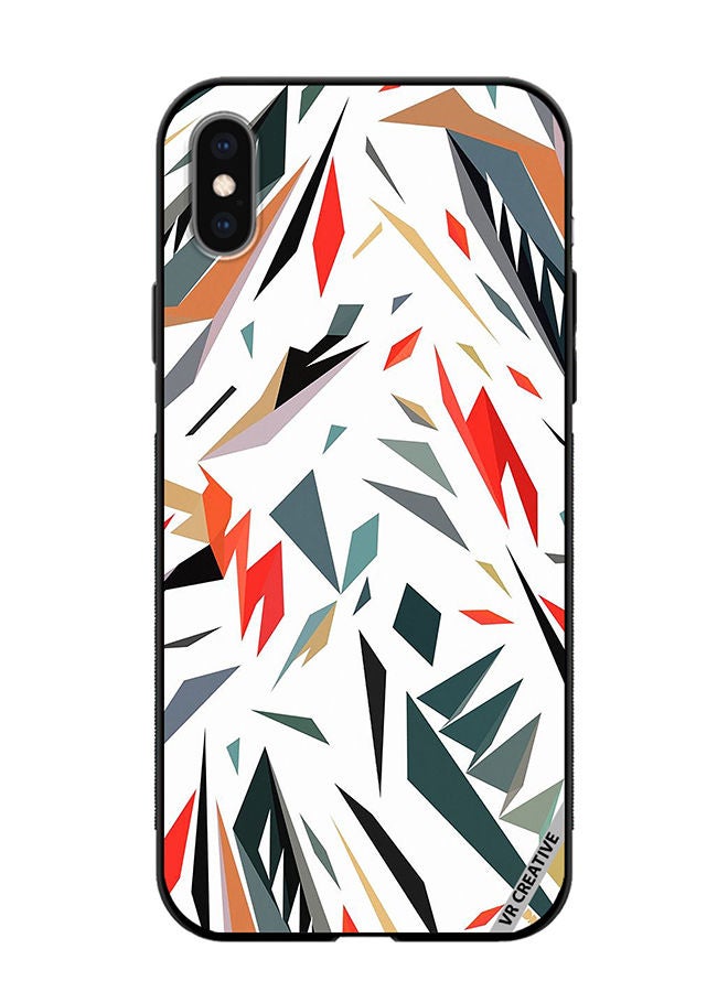 VR CREATIVE Protective Case Cover For Apple iPhone XS Max Abstract Design Multicolour - Image 1