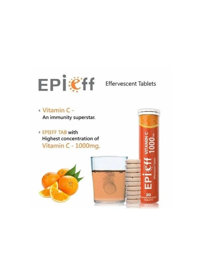 Epieff Vitamin C 1000mg Effervescent Tablet