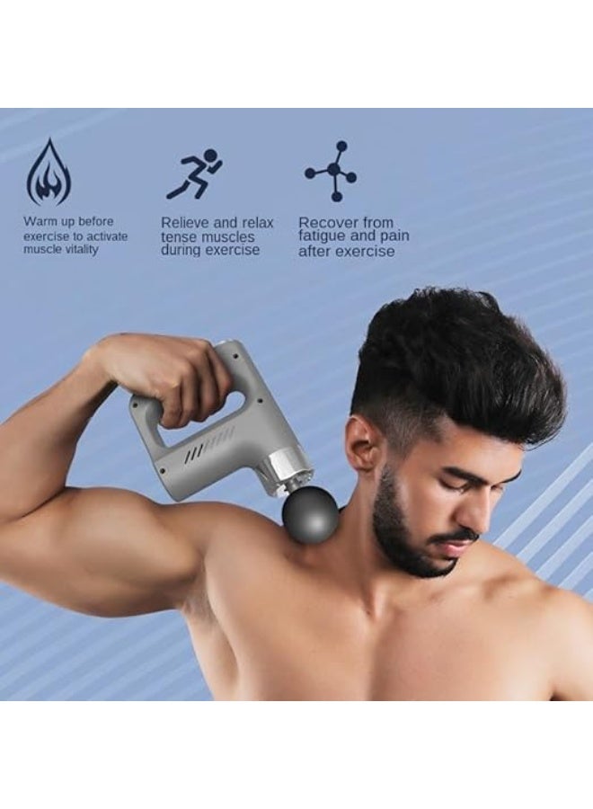 Original Body Massage Gun – Portable Mini Electric Muscle Relaxation Massager for Fitness & Health, Black - Image 4