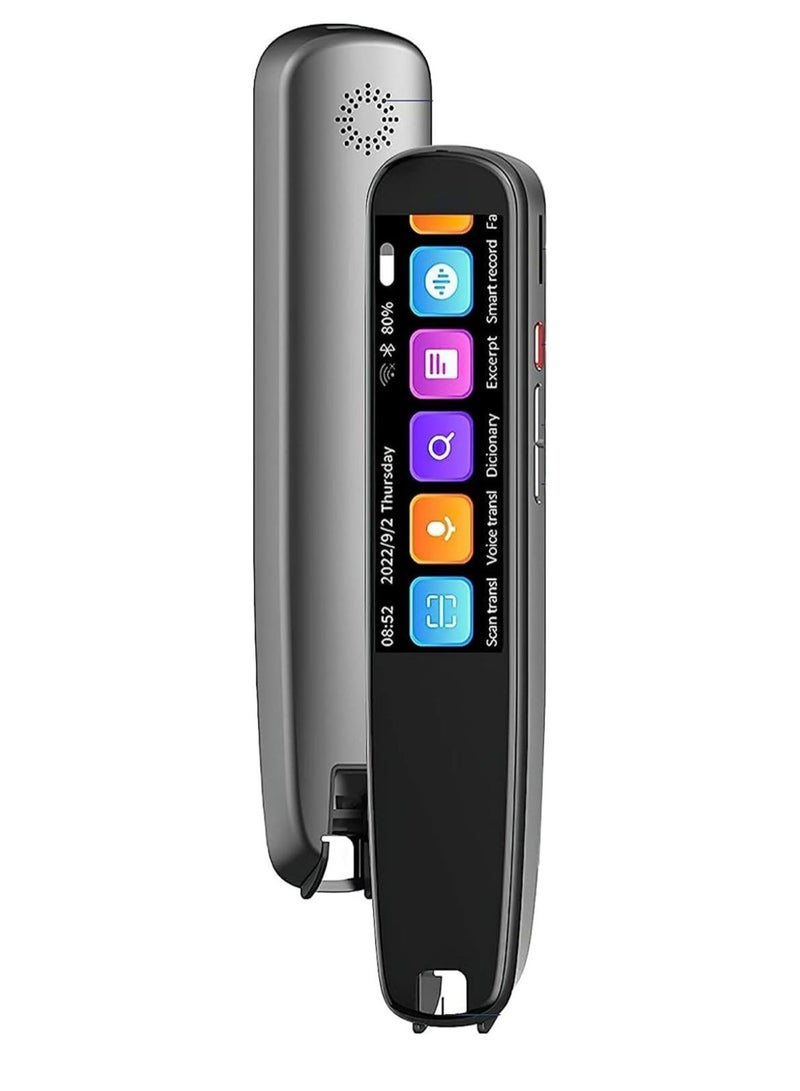 AI Language Translator Pen and Electronic Dictionary, Real-time Voice Translation in 134 Languages, Including Arabic, Supports Instant Offline/WiFi Translation, Equipped with Scanning Reading Function - Image 1