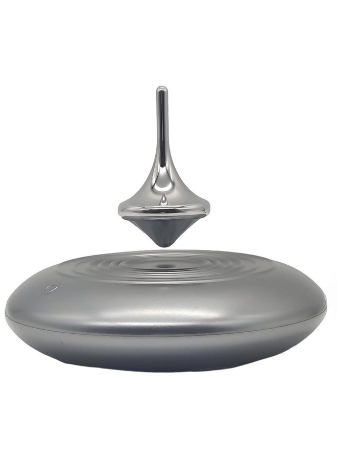 YIANCTRD Levitating Spinning Top - Metal Anti-Gravity Gyro for Adults, Office Desk Decor & Stress Relief - Image 1