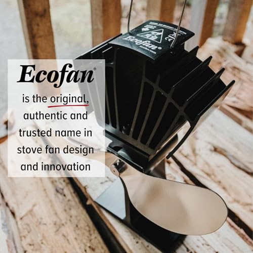Ecofan AirMax Heat Powered Stove Fan - Powerful Classic Design, Exceptional Performance, Perfect for Wood Stoves, 175 CFM - Circulates Warm Air Efficiently & Reduces Fuel Cost - Image 4