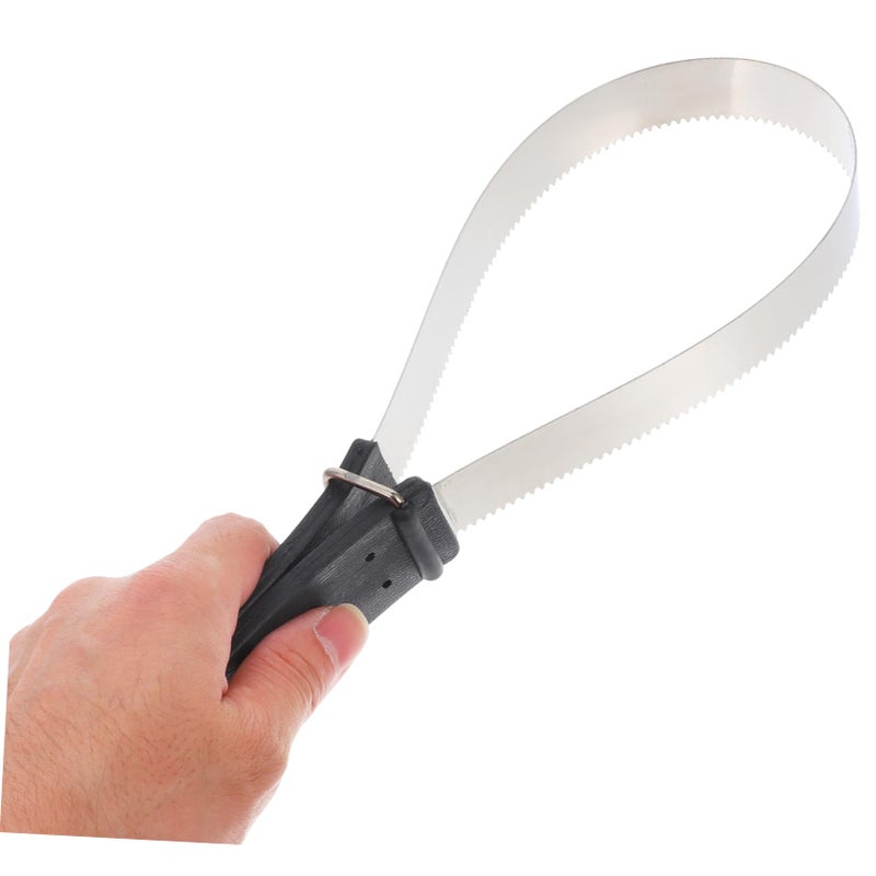 Stainless Steel Horse Hair Brush Durable Grooming Tool For Shedding Horses - Image 4