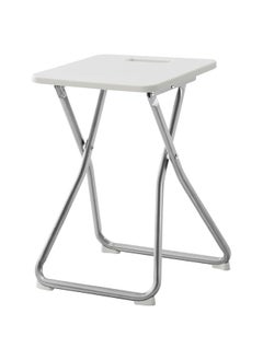Zaboon Folding Stool, White  - Image 1