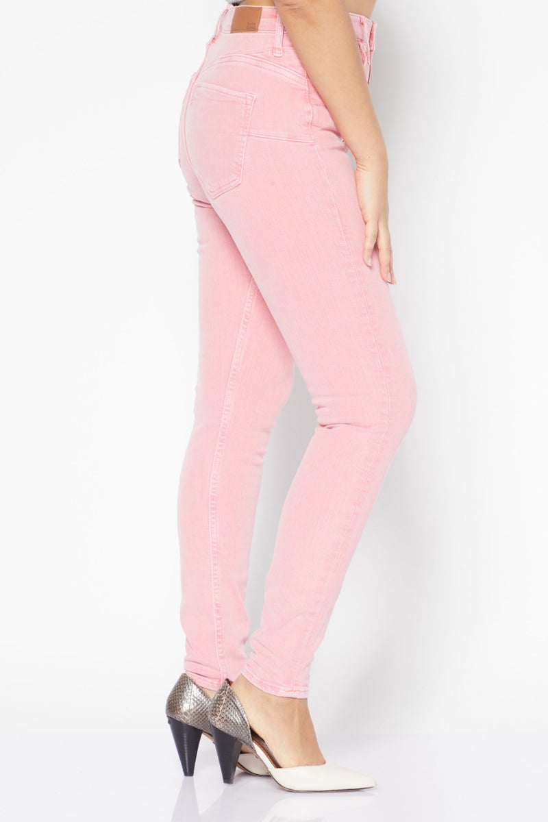 RIVER ISLAND Women Skinny Fit Plain Stretchable Regular Length Jeans, Pink - Image 3