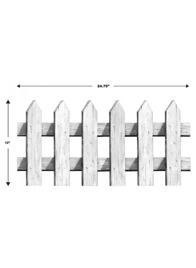 Beistle Picket Fence Cutouts Party Accessory (1 count) (3/Pkg) - Image 4
