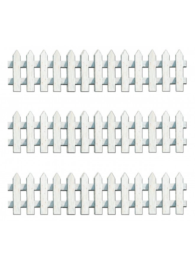 Beistle Picket Fence Cutouts Party Accessory (1 count) (3/Pkg) - Image 1