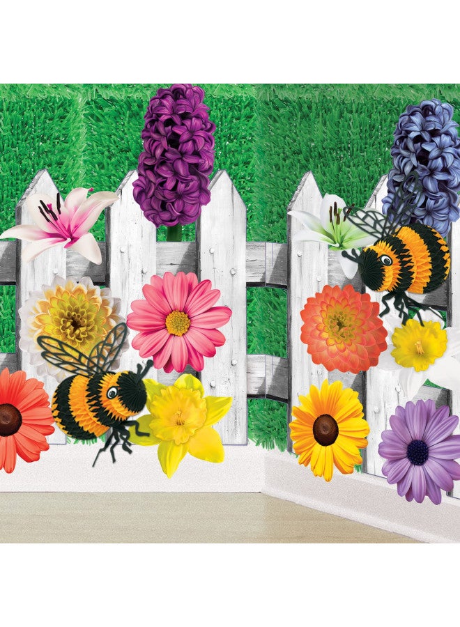 Beistle Picket Fence Cutouts Party Accessory (1 count) (3/Pkg) - Image 5
