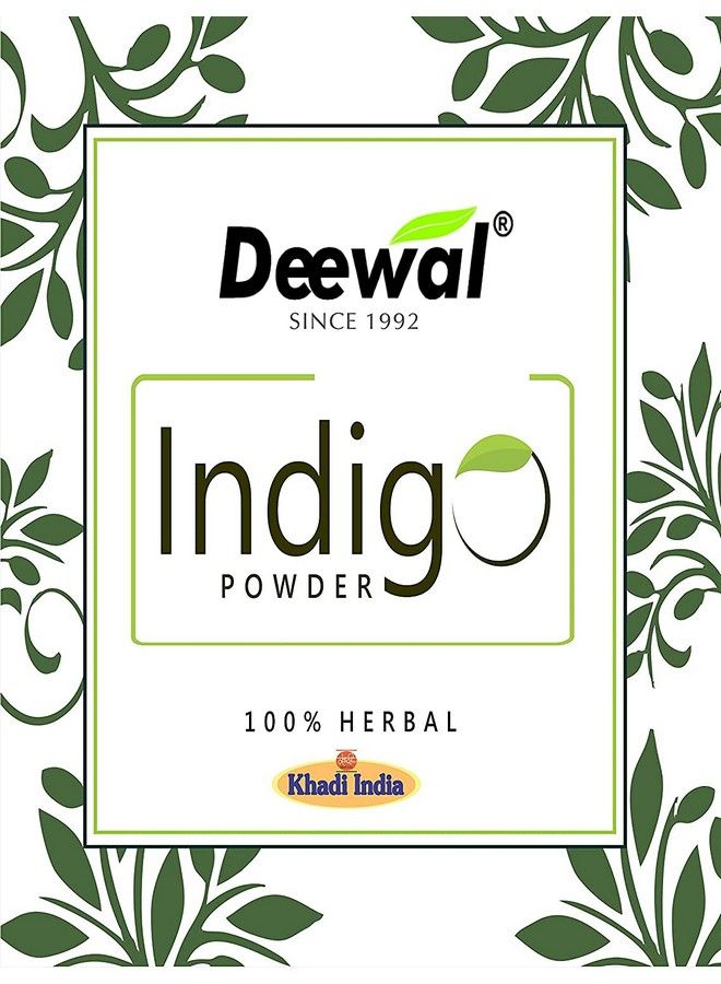 Deewal Khadi Mehndi & Indigo Powder Combo For Both Men And Women - Image 5