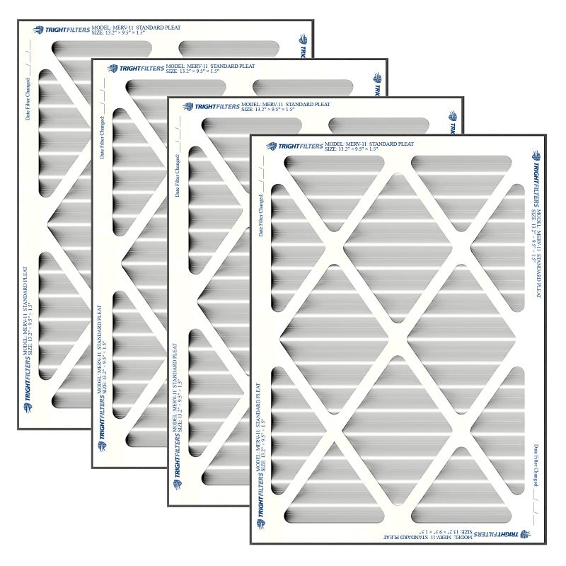 ABESTORM MERV11 Filter Compatible with DecDust 1350 / DecDust 1350IG  DecDust 1350Gray /DecDust 1350IG Gray Air Filtration System(Pack of 4) - Image 1