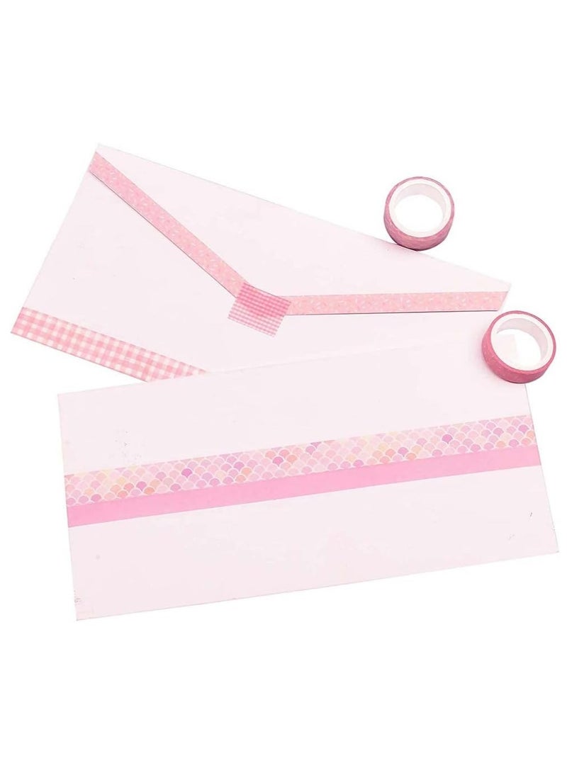 Bukela Washi Masking Adhesive Decorative Holiday Craft Tapes, Decorative Plaid Pattern Craft Tapes for Scrapbooking, Bullet Journals, Planners - Image 4