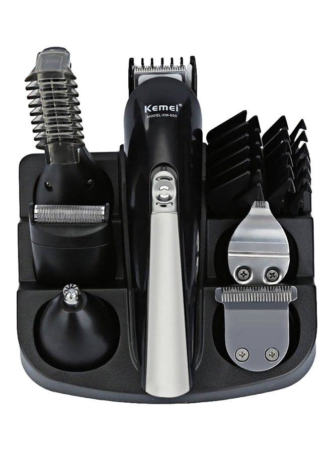 Kemei KM-600 11-In-1 Super Grooming Kit Black - Image 1