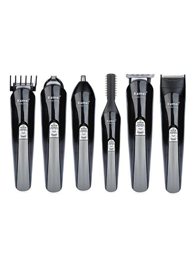 Kemei KM-600 11-In-1 Super Grooming Kit Black - Image 2