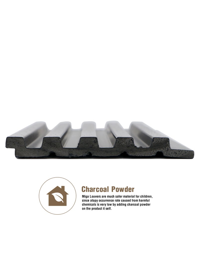 Asnad - Asnad Interior Wall Panel with Modern and Stylish design, smooth surface, Flawless finish easy installation Louver AM1272-1 - Image 1