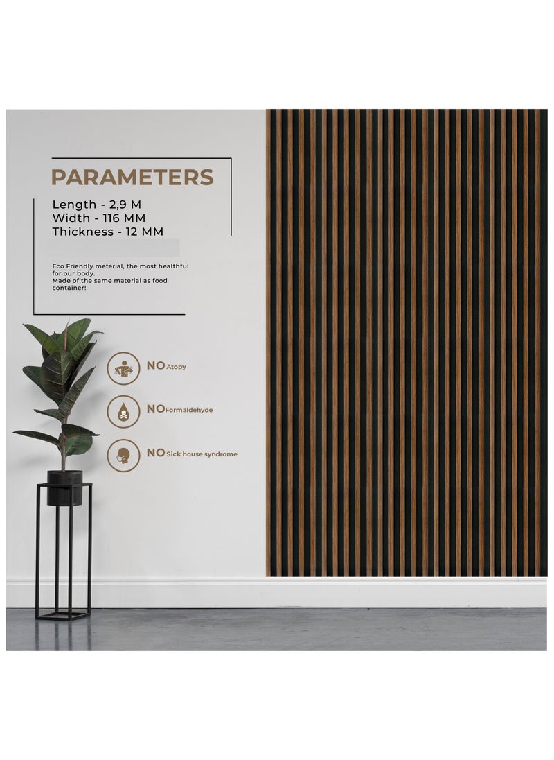 Asnad - Asnad Interior Wall Panel with Modern and Stylish design, smooth surface, Flawless finish easy installation Louver AM1272-1 - Image 1