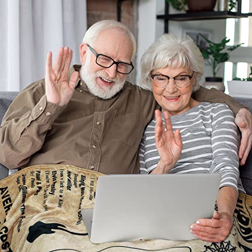 aisdfhsa 60th Anniversary Blanket Gifts Gift for 60th diamond Wedding Anniversary Sixty Years of Marriage Gifts for Couple Wife Husband Dad Mom Parents Grandpa Grandma Grandparents Back in 1966 Blanket 60x50 - Image 2