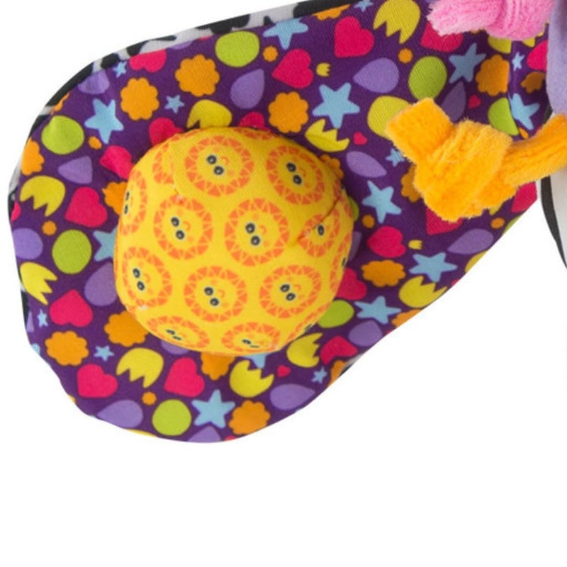 Lamaze Clip On Car Seat and Stroller Toy - Fifi the Firefly - Crinkle Car Seat Toys and Stroller Toys - Sensory Toys for Babies - Travel Toys for Car - Infant Toys Ages 0 Months and Up - Image 2